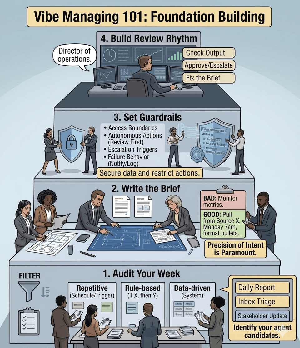 Vibe-Managing 101: Build the Foundation Before You Touch a&nbsp;Tool